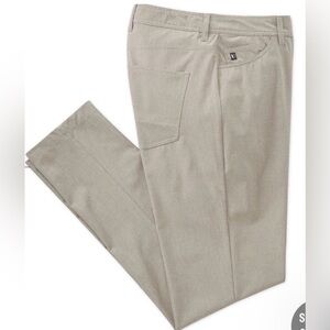 LinkSoul Men's 34 x 32 Khaki 5-pocket Boardwalker Pant